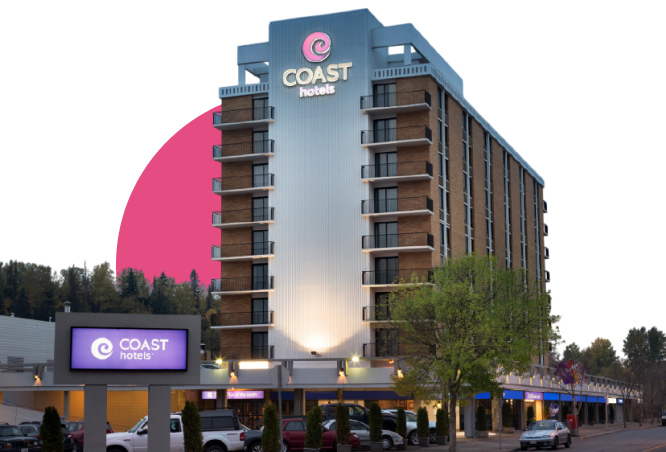 Coast Prince George Hotel by APA Graphic